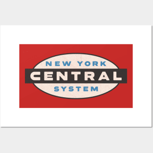 New York Central System Railroad Posters and Art